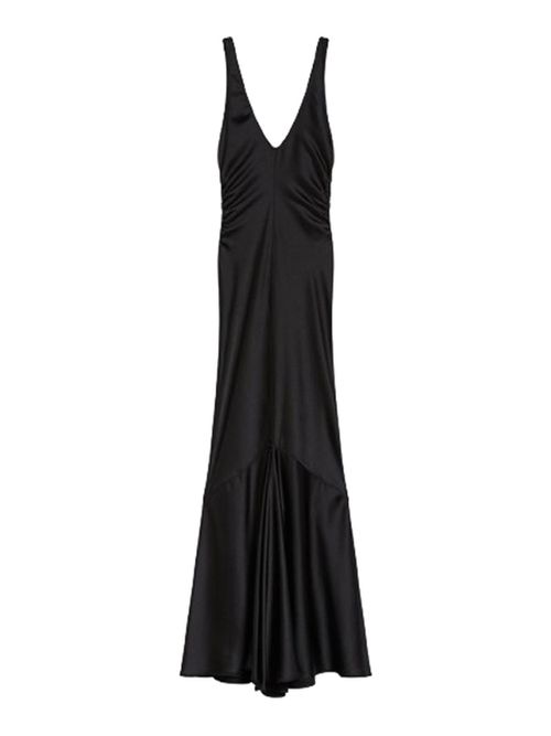 Long Satin Dress Katia