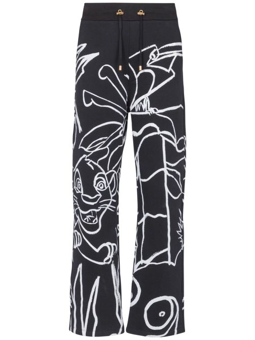 X Disney drawstring trousers - Black