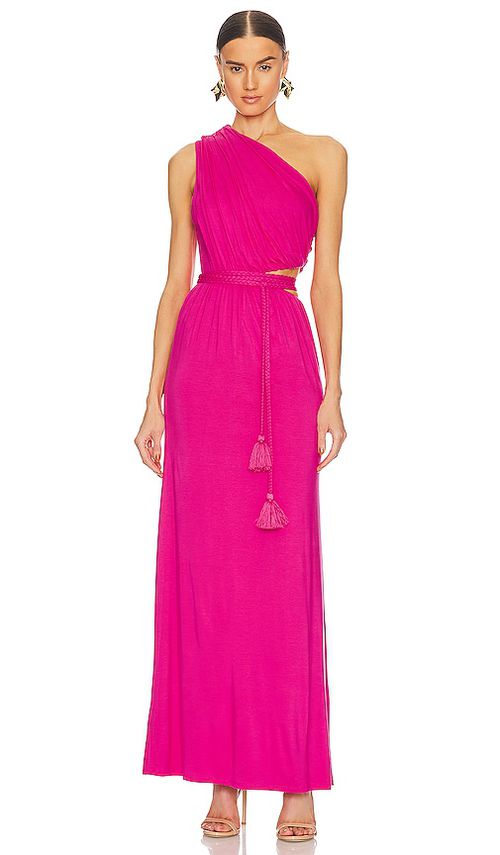 House of Harlow 1960 x REVOLVE Lera Dress in Fuchsia. M. Also in