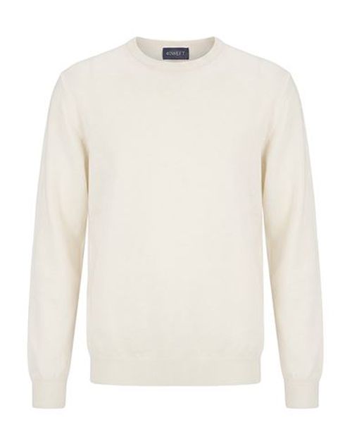 Man Sweater Off white Size 3XL Merino Wool
