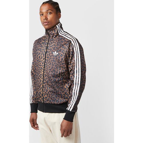Adidas Originals Firebird Loose Leo Track Top, Brown