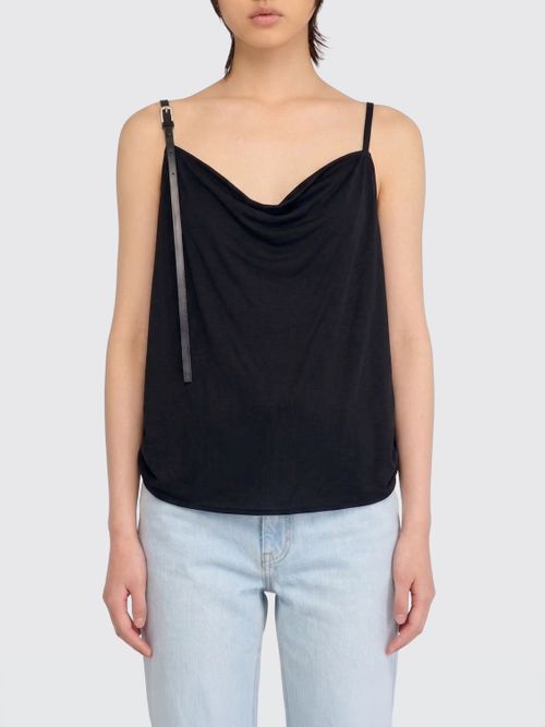 Top Woman color Black