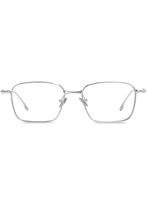Aba 02 square-frame glasses - Silver