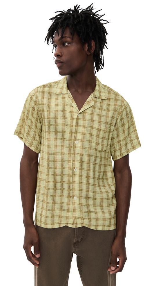 Tartan Camp Shirt Citrus