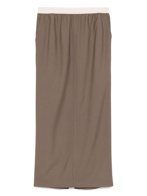 Patchwork skirt - Brown