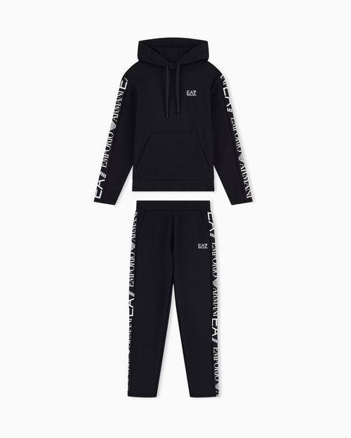 Logo suit in jersey with hoodie and jogger pants Tracksuit