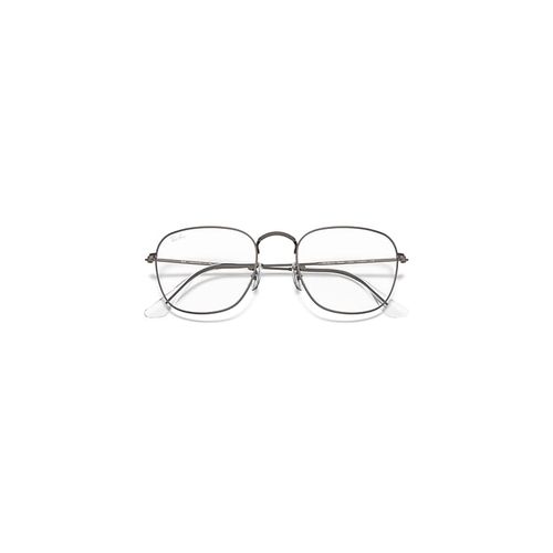 Ray-Ban Frank Optics Eyeglasses Gunmetal Frame Clear Lenses Polarized 51-20