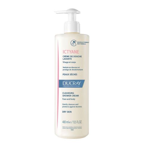 Ducray Ictyane Anti-dryness Cleansing Cream Face Body