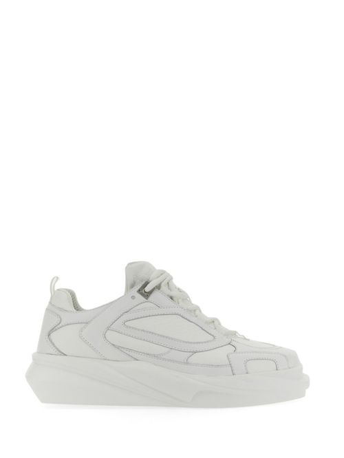 White Lace Up Sneakers