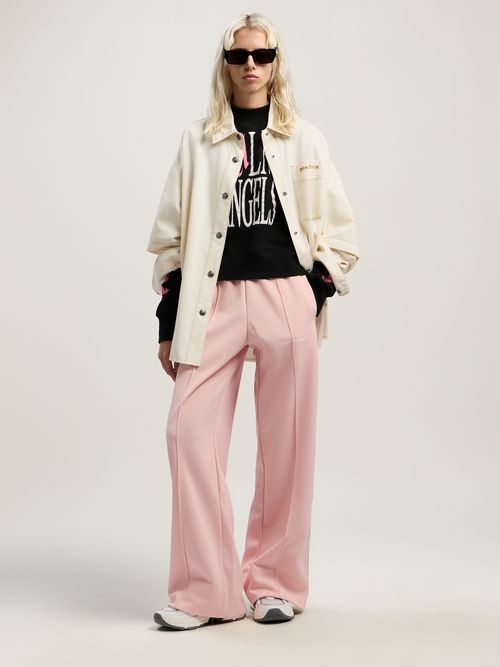 Classic Logo Tonal Track Pants Woman  Pink