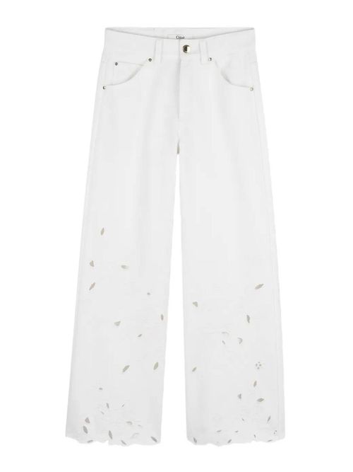 Trousers With Embroidery