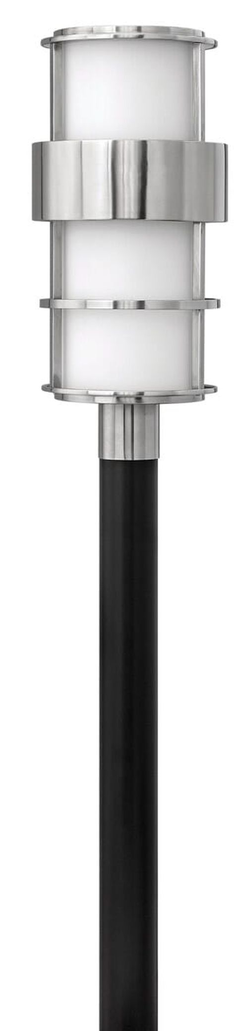 Stainless Steel LED Post Top Pier Mount from the Saturn Collection