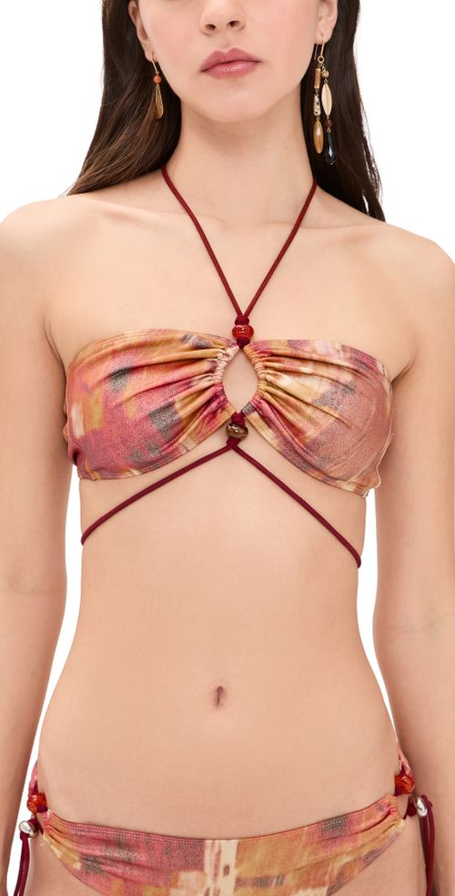 Analia Bikini Top Orange