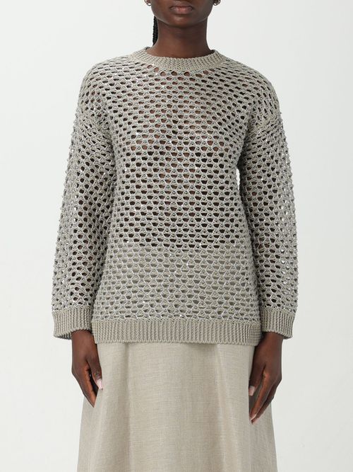 Sweater Woman color Ecru