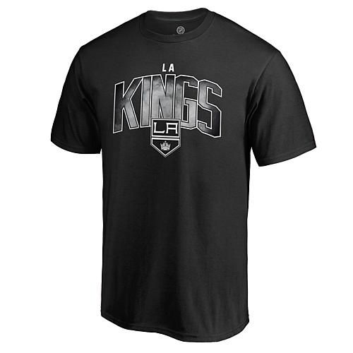Men's Fanatics Black Los Angeles Kings Arch Smoke T-Shirt - Size Small