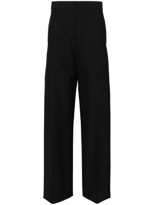 Lurex Stripes Tailored trousers - Black
