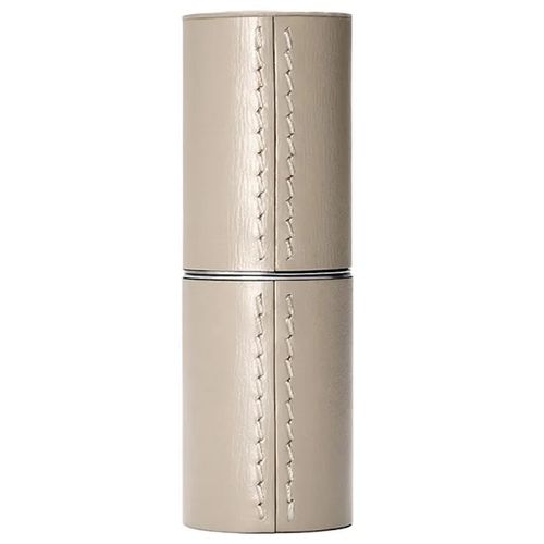 La Bouche Rouge Beige Leather Lipstick Case