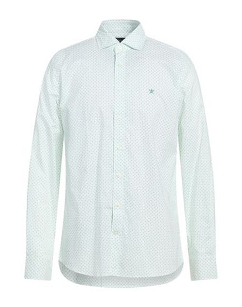 Man Shirt Green Size M Cotton
