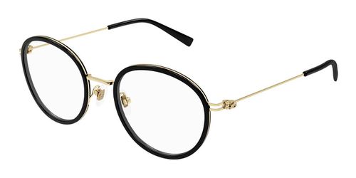 Gucci GG1851OA 001 Women’s Eyeglasses Black Size 48 (Frame Only) - Blue Light Block Available