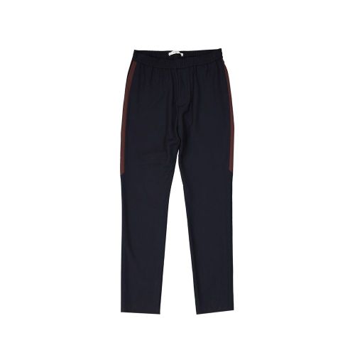 Wool Trousers — Navy