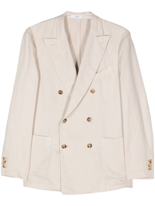 K-Jacket double-breasted blazer - Neutrals