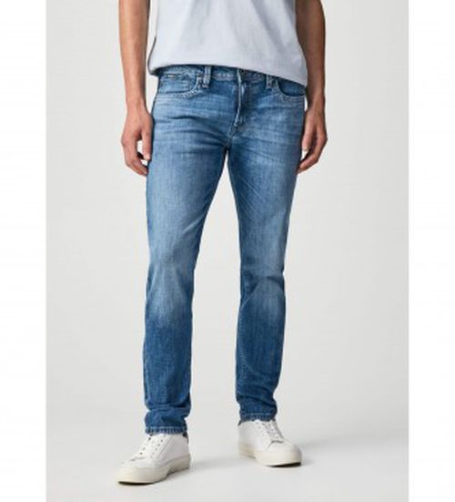 Pepe Jeans for man. PM206322GU7 Jeasn Blue hatch (30/34), Casual, Cotton, Denim, Sustainable