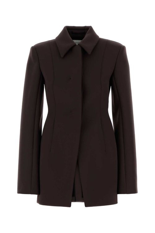 Aubergine Polyester Blend Bacio1234 Blazer