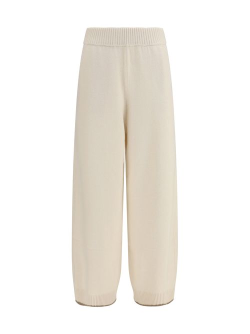 Cashmere Trousers — White