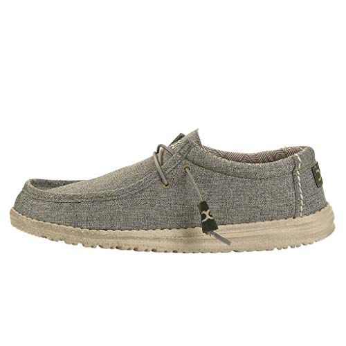 Hey Dude Men’s Wally Chambray Nut