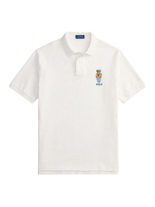 Polo Shirt In Cotton With Embroidered Logo