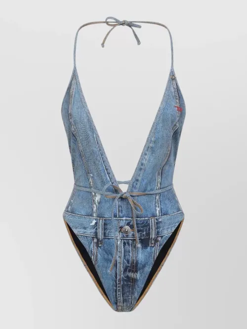 Diesel - kinsley one piece halter neck swimsuit