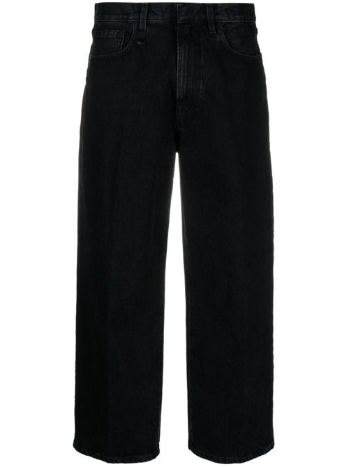 D'arcy mid-rise cropped jeans - Black