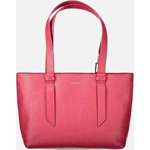 Coccinelle Women's Red Leather Women Handbag - Size: ONE size