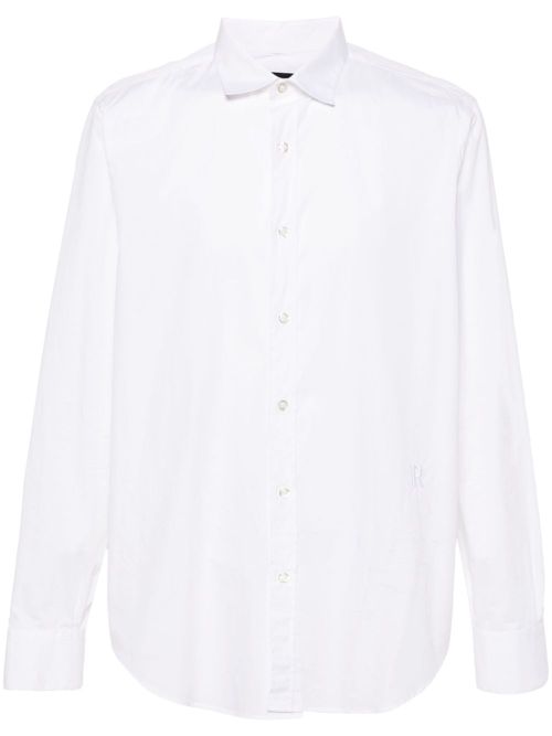 Poplin cotton shirt - White