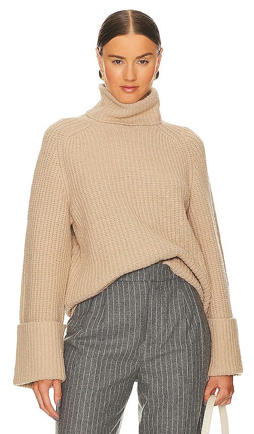 LPA Sabri Turtleneck Sweater in Tan. - S also in M