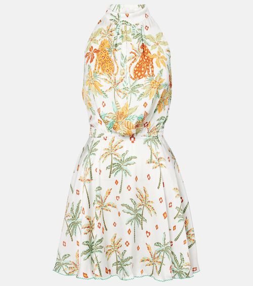 Poupette St Barth Cassandra floral minidress