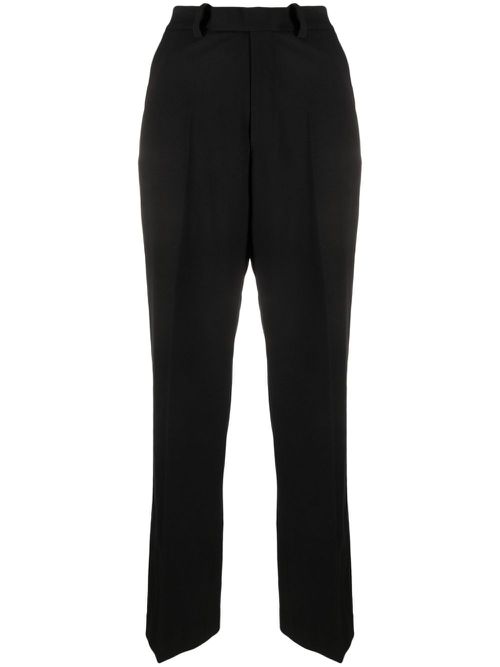 Arch straight-leg trousers - Black