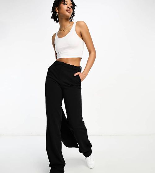 cigarette pants set Vero Moda Tall | Vero Moda Tall tailored cigarette pants in black - part of  a set