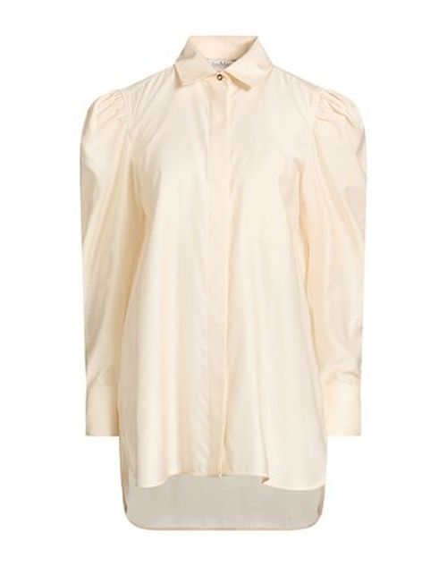 Woman Shirt Beige Size 6 Cotton