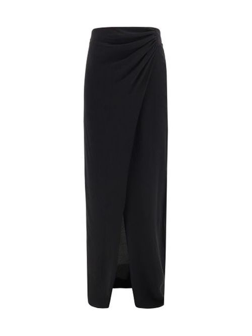 The Andamane Draped High-Waisted Skirt
