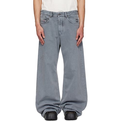 Gray Relaxed D-Rise Jeans