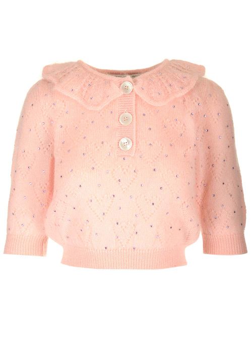 Embellished Mohair Sweater