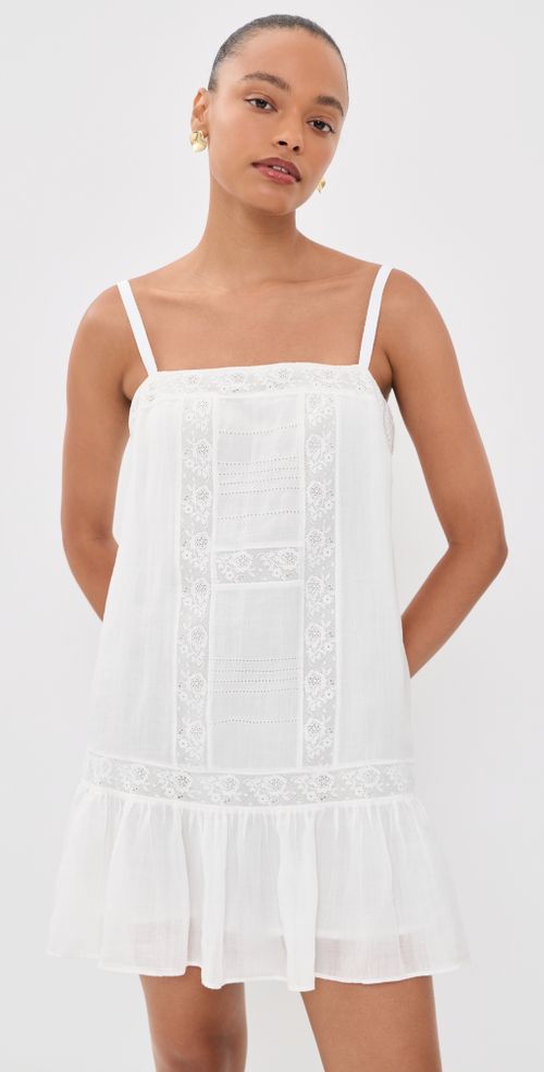 Naderah Dress White