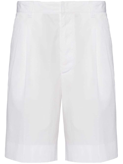 Cotton Bermudas - White