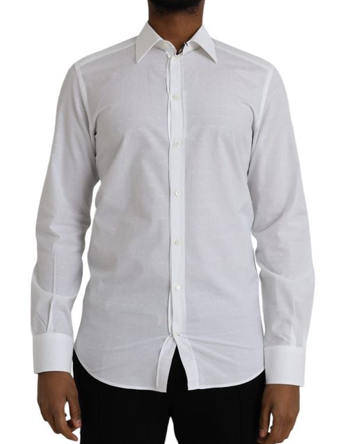 Cotton Dress Shirt Shirt — White