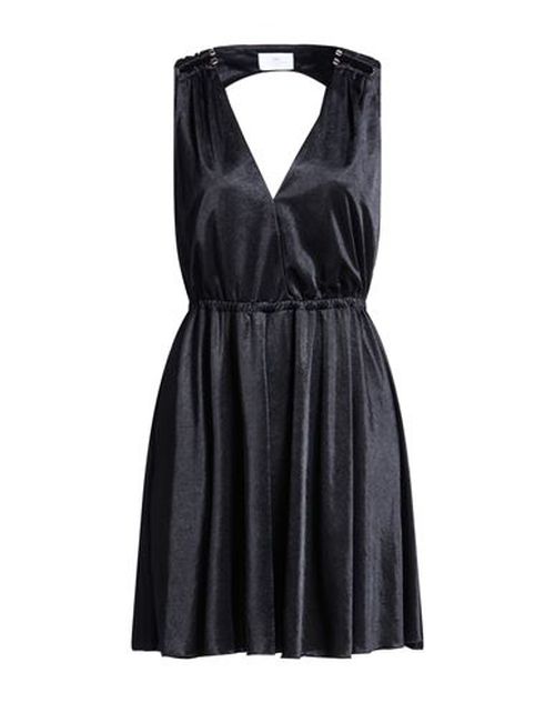 Woman Mini dress Black Size 6 Polyester