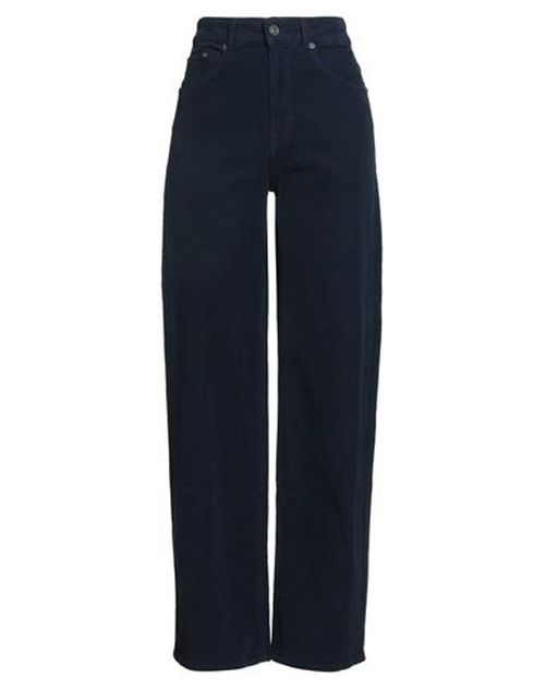 Woman Pants Midnight blue Size 25 Organic cotton, Elastane