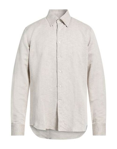 Man Shirt Sand Size 15 ½ Linen, Cotton