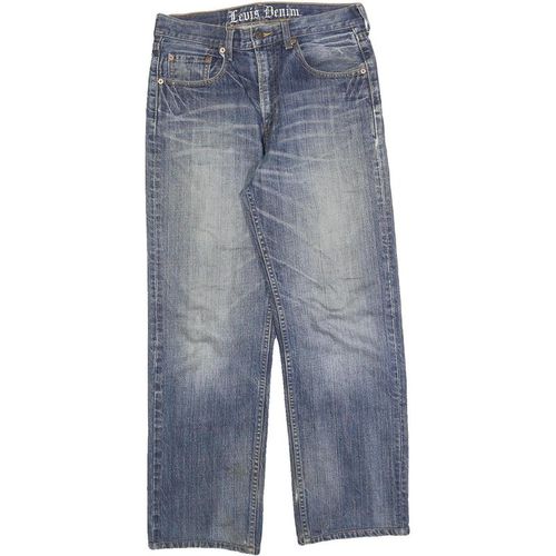 LEVI'S 620 Mens Jeans Blue Regular Straight Denim Medium W30 L29 Classic Fit