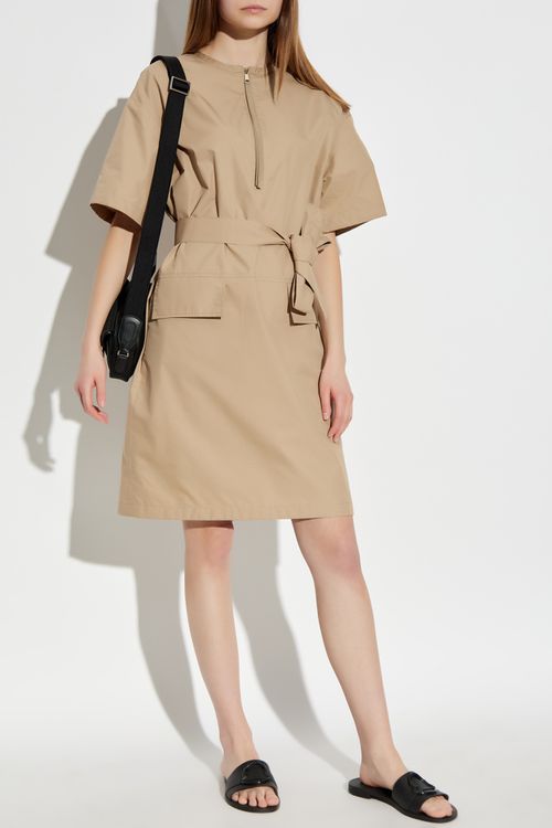 Moncler Dress With Pockets, Women's, Beige